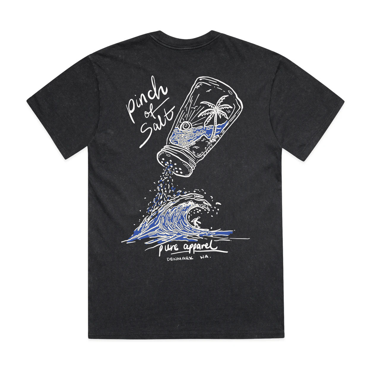 Pinch Of Salt - Stone Wash Heavy Tee
