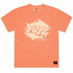 Pure OCEAN - retro Terracotta unisex tee