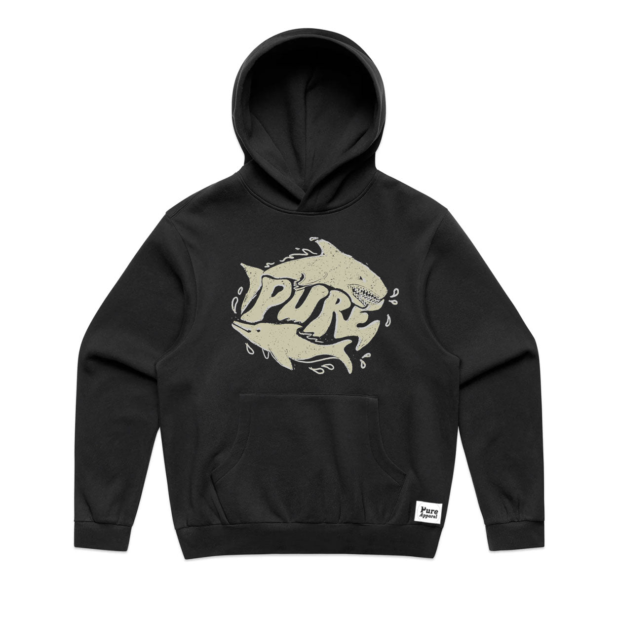 Pure OCEAN - Black Hoody