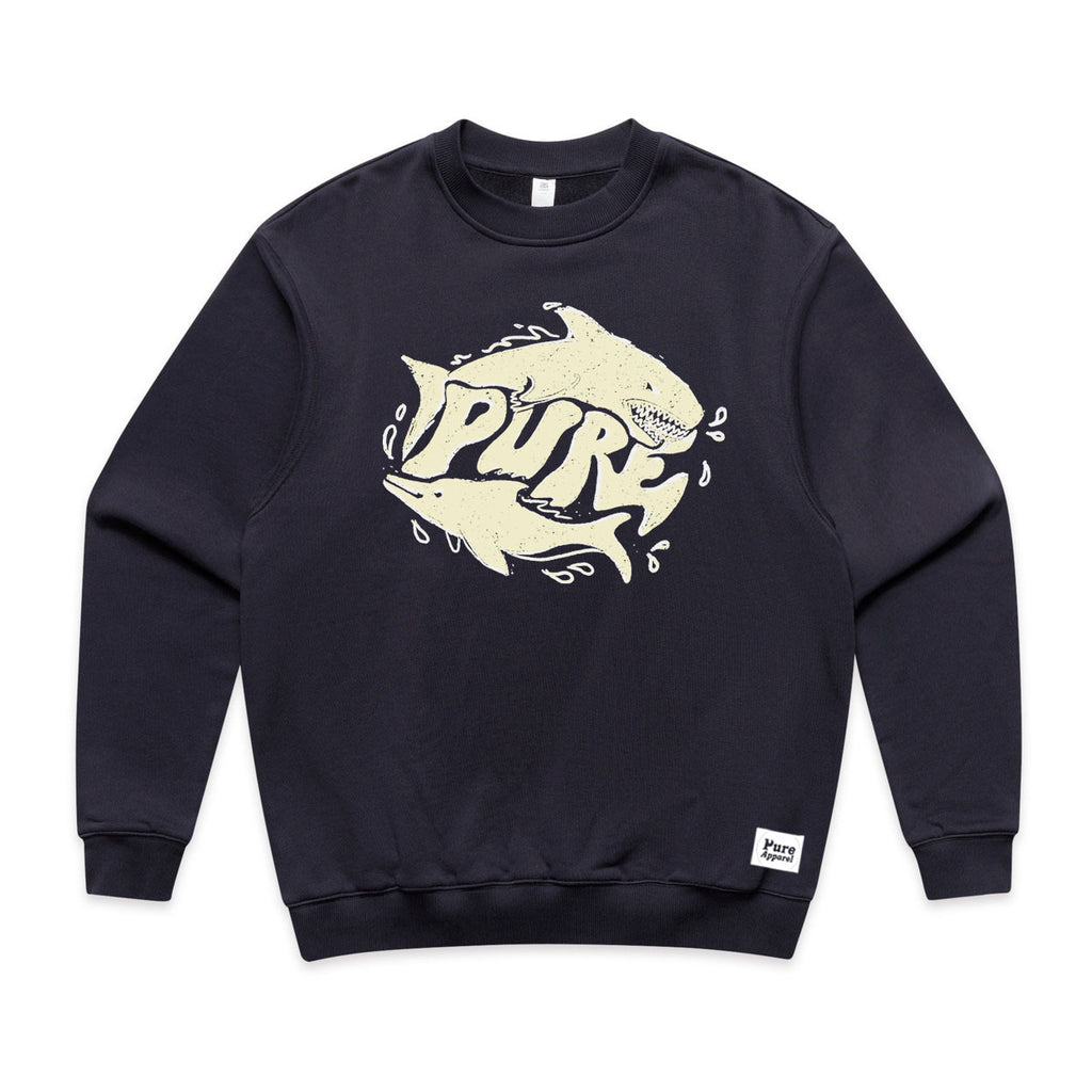 Pure OCEAN - Navy Sweatshirt