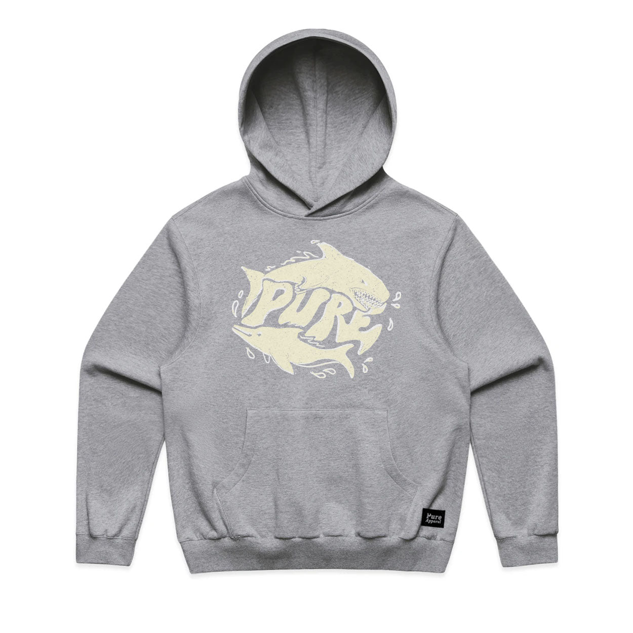Pure OCEAN - Grey Hoody