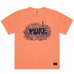 Pure NATIVE - retro Terracotta unisex tee