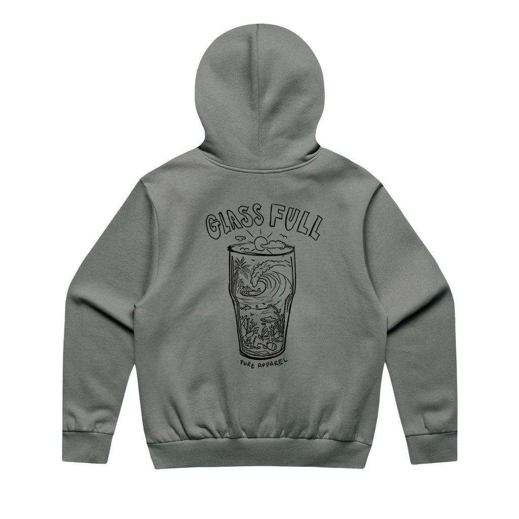 Hoodie - Glass Full Shadow Grey