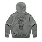 Hoodie - Glass Full Shadow Grey