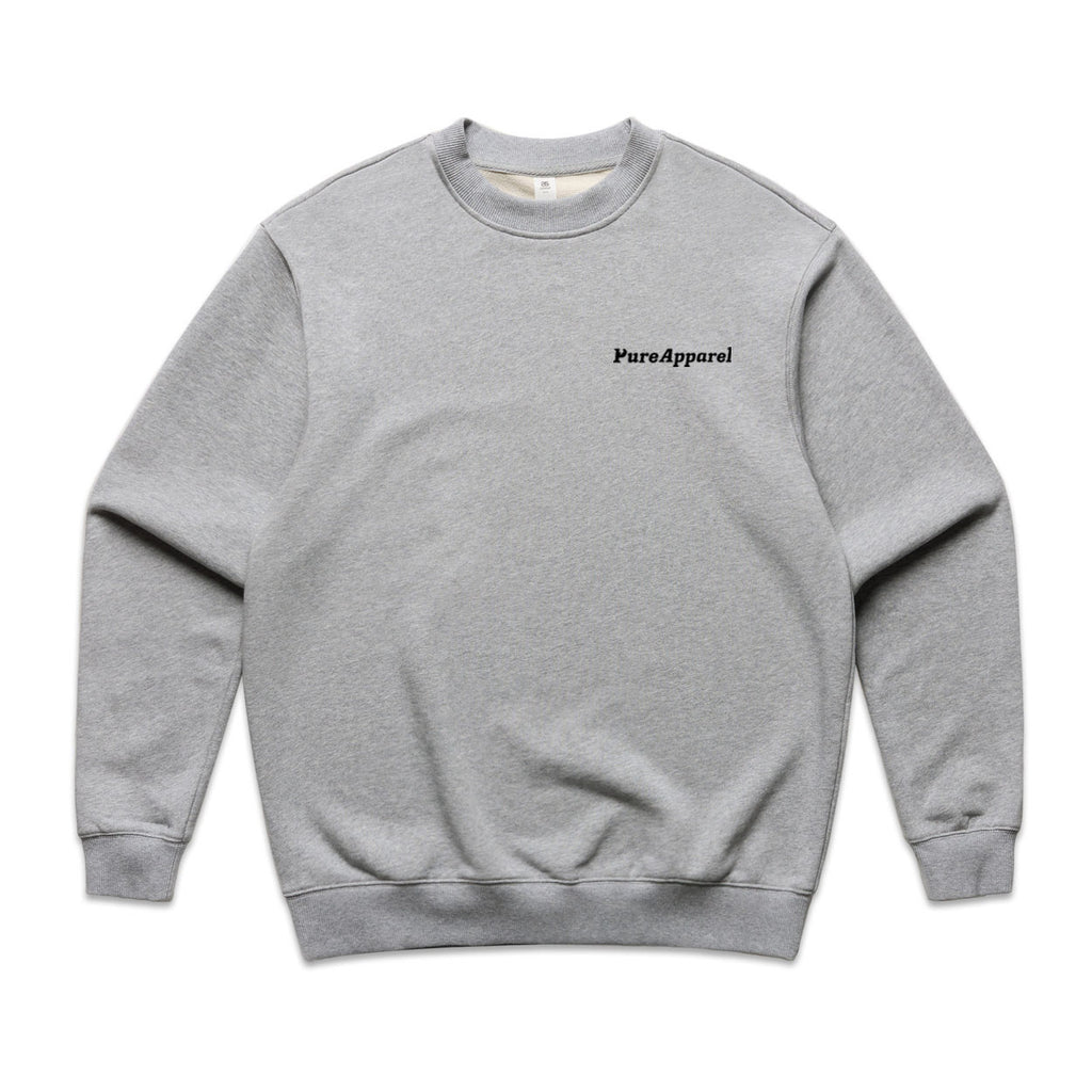 Pinch Of Salt - Crew Neck, Grey Marle