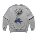 Pinch Of Salt - Crew Neck, Grey Marle