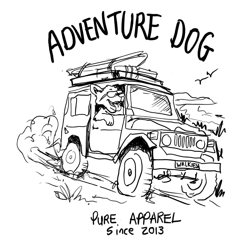 Adventure Dog - Faded indigo