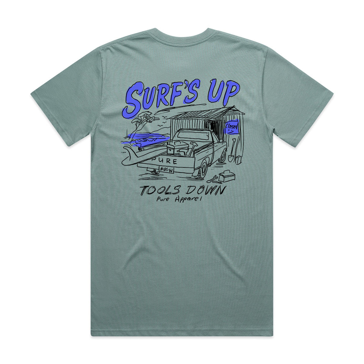 Surfs up tools down - Original Cut