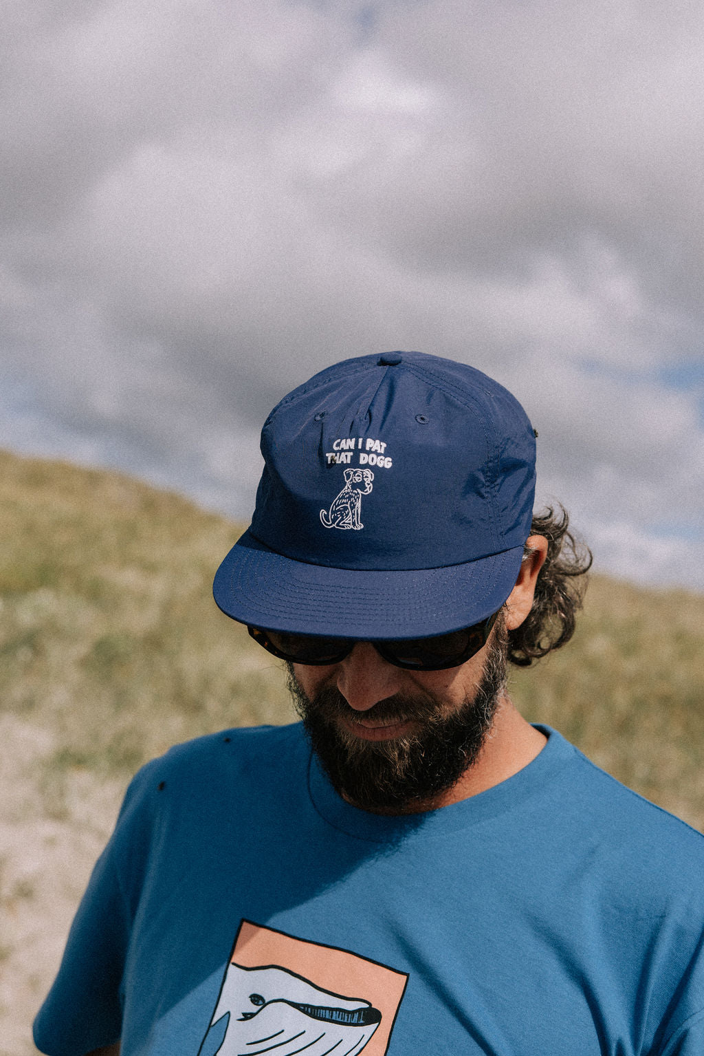 Can I Pat That Dog Nylon Surf Hat