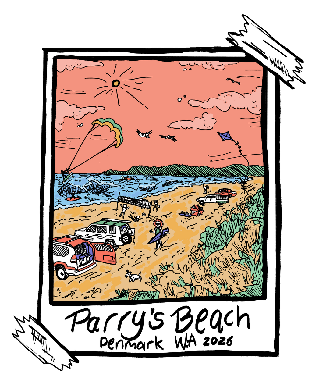 Parry’s Polaroid - White Box cut