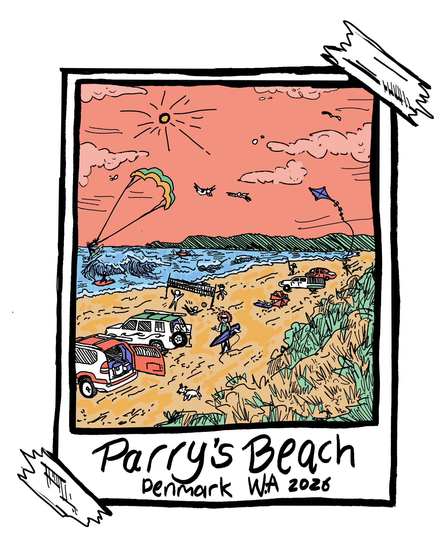 Parry’s Polaroid - White Box cut