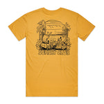 The Sunset Club - Mustard Staple Tee