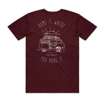 Van Life - Burgundy Tee