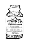Vitamin Sea - white LS tee