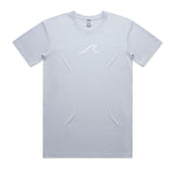 Wave tee - Powder blue